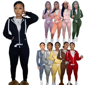 corded crew cropped hoodie crewneck sweatshirt oversized pink crop hoodie women sweatpants hoodies sweat suits women's sets