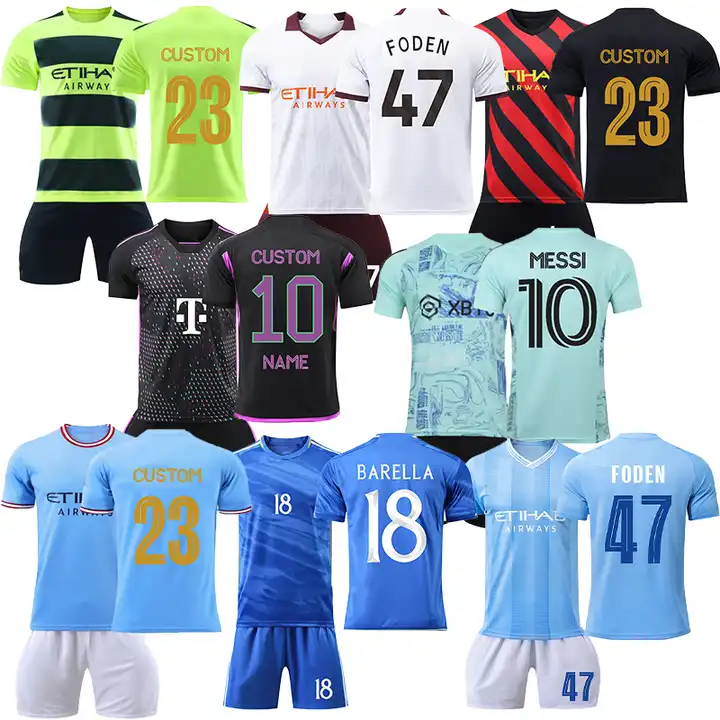 Wholesale new 23/24 football shirts Boys jersey custom name number player version chelseas jersey