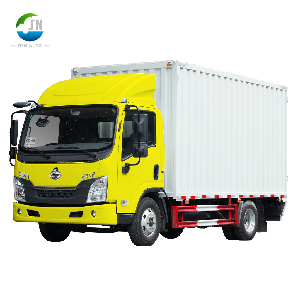 2023 Dongfeng Use 12Ton Box Left Hand Drive Single Row Van Light Small 4X2 Lorry Cargo Truck For Sale