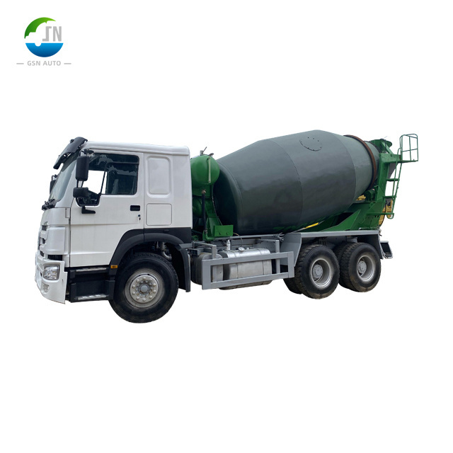 Howo Brand 10M3 New Self Loading 6 Cubic Yards Cement Concrete Mixer Trucks For Sale