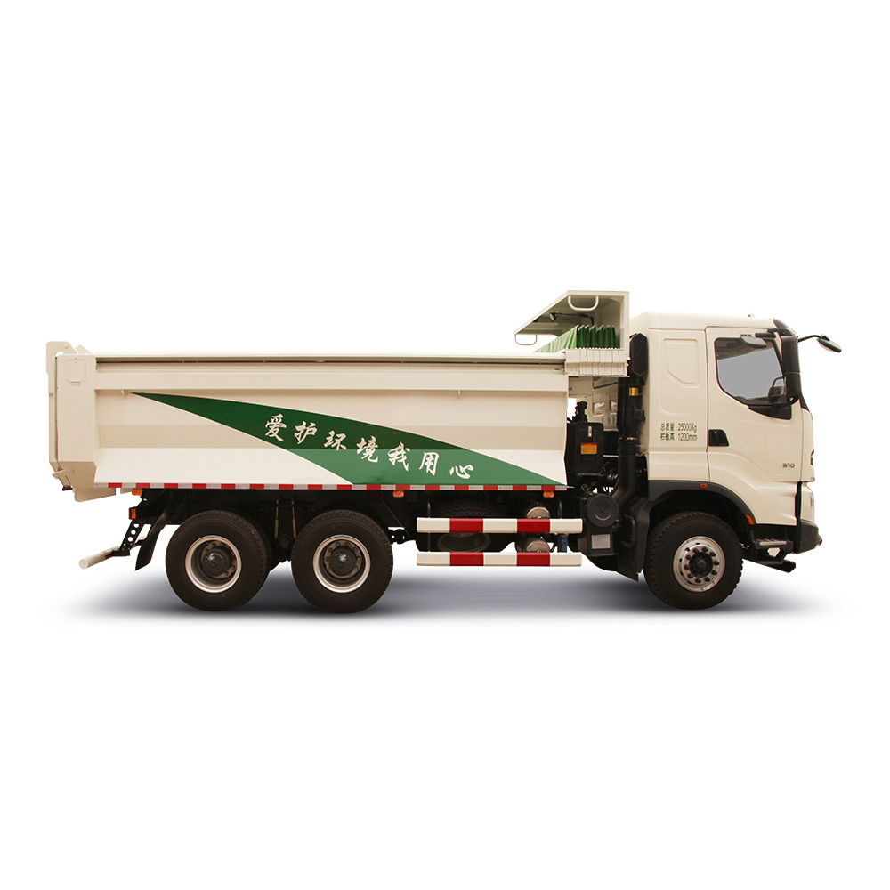 Guaranteed Quality New Price 6X4 Dumper Garbage 10.338L Electric Mini Dump Tipper Truck