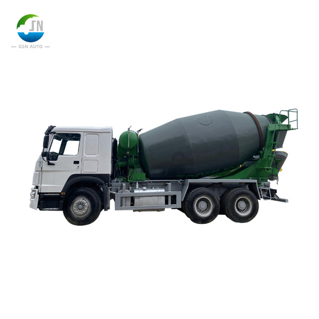 Howo Brand 10M3 New Self Loading 6 Cubic Yards Cement Concrete Mixer Trucks For Sale