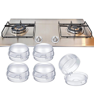 Stove Knob Covers for Child Safety Universal Size Gas Knob Covers Clear View Childproof Oven Knob Covers for Kids and Pets