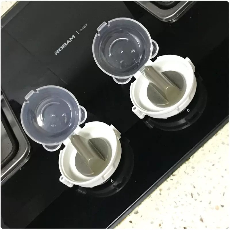 Stove Knob Covers for Child Safety Universal Size Gas Knob Covers Clear View Childproof Oven Knob Covers for Kids and Pets