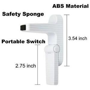 Baby Proofing Products Factory Wholesale 4 Pack Baby Safety Door Handle Lock Set Child Door Level Baby Proof Door Lock