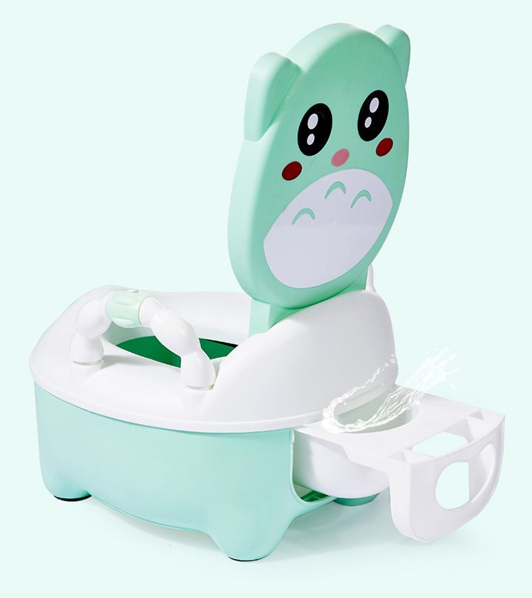 2021 Aliexpress hot sales baby folding travel potty  seat  training cute animal shape child boy and girl training toilet chair