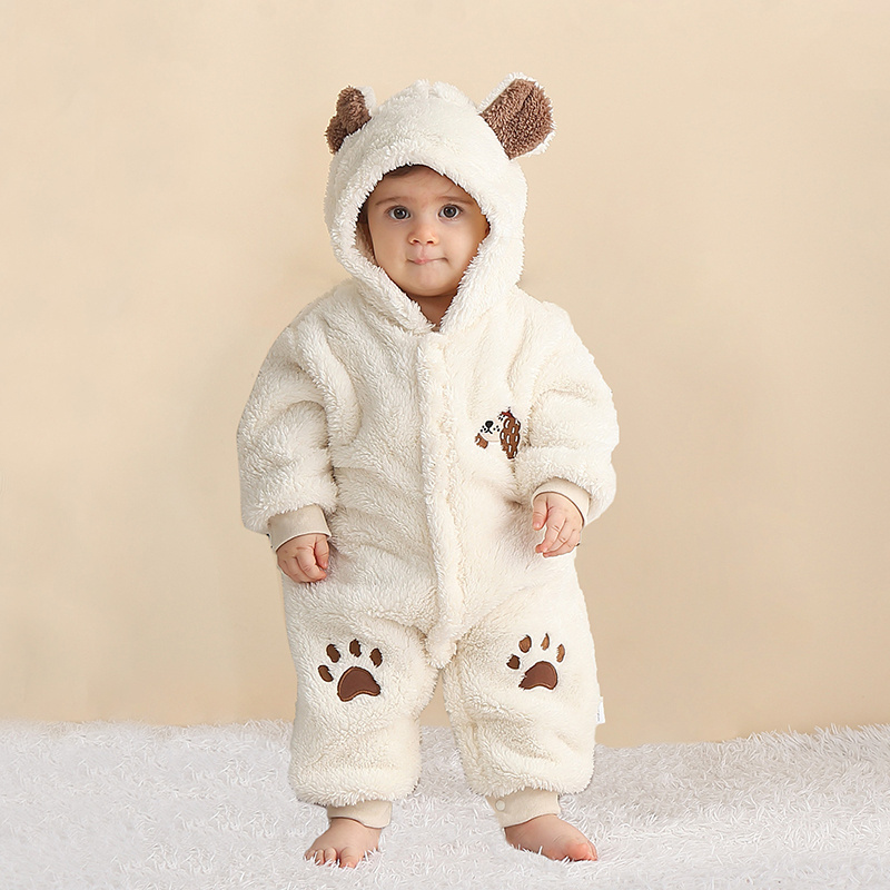 wholesale ropa de bebe baby sleeping bags baby winter clothes boy clothes Reversible fleece outing onesies for kids