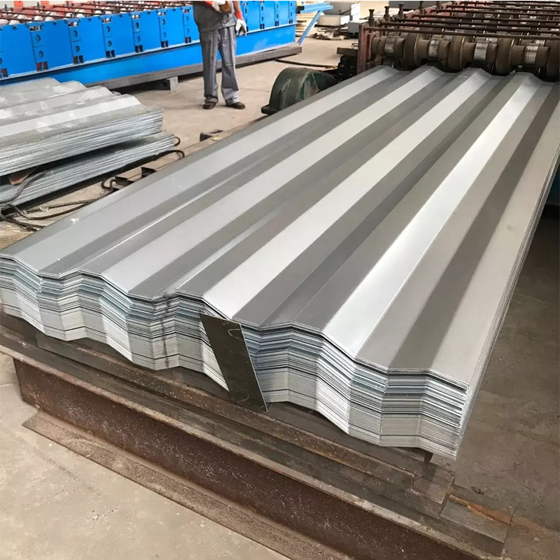 26 28 Gauge Roof Panel Building Material Zinc Coated Galvanized Gi G90 G60 Corrugated Metal Roofing Steel Roof Sheet