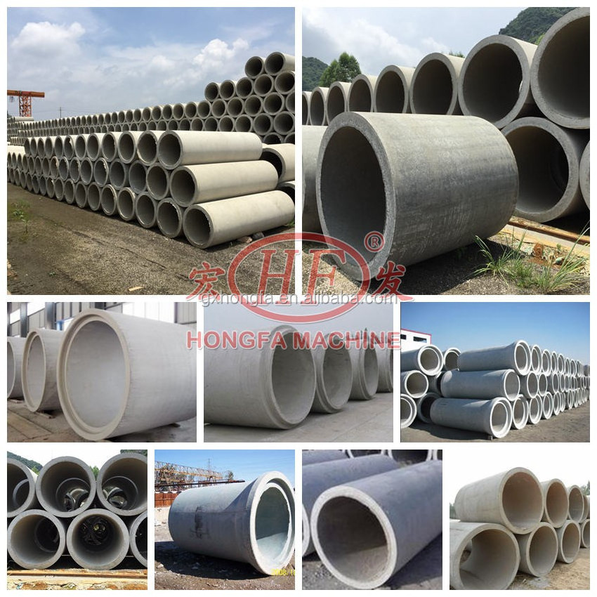 Concrete Pipe Machine For Maker Making Tube Canal Reinforced Rcc Cement Drain Culvert With Mold Extruder Pipe Making Machinery