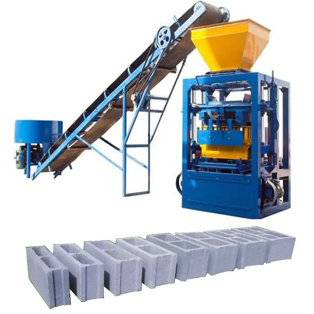 Hongfa brick making machinery small business ideas machine hollow block make mold blocks of lego concrete