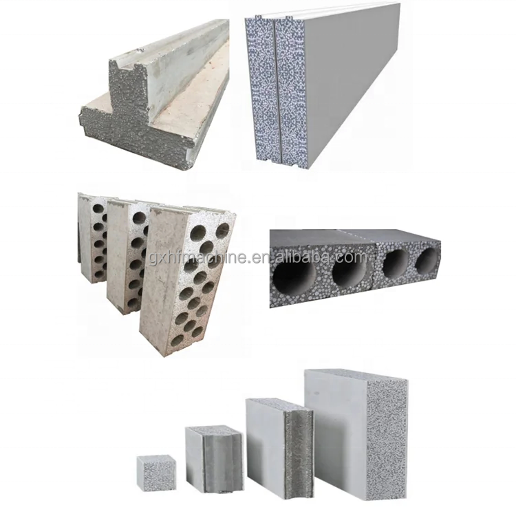 HONGFA Fence Panel Machine Precast Concrete Wall Panel Machine Concrete Wall Panels