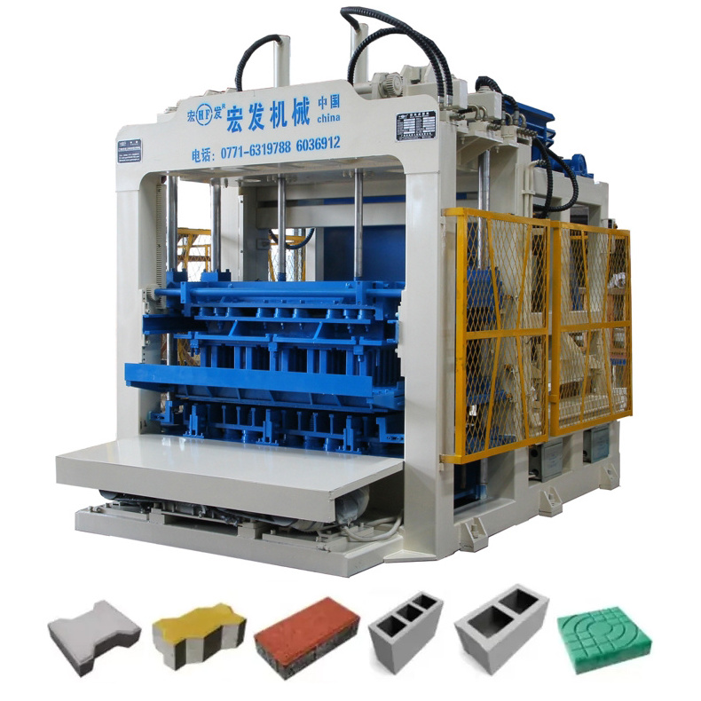 High Quality Tuff Tile Block Machine Fabrication De Brique  Maker Equipment Maquina Bloquera For Supplier Fabrica Price