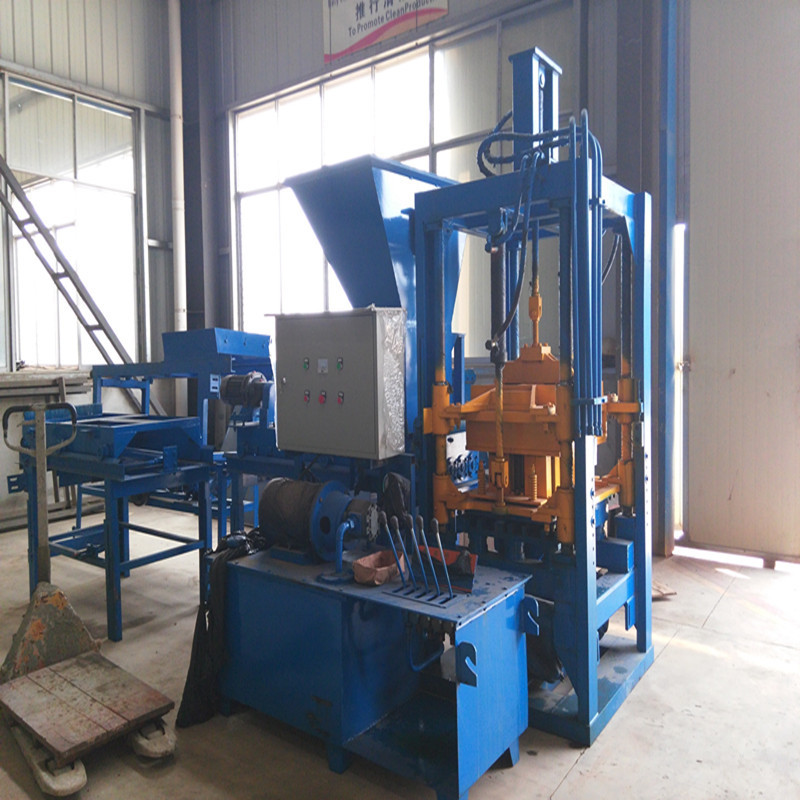 Hongfa HFB543S plastic brick machine, color paver brick machinery for sale manual concrete hollow block making machine price