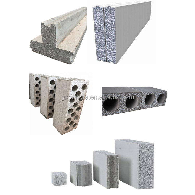 precast concrete wall panels making machine gypsum panel molds hollow core cement wall panels production line for walls