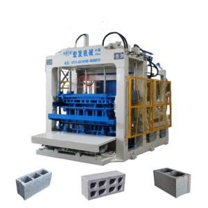 Full Automatic QT12-15 Concrete Fly Ash Hollow Solid Block Make Machine Brick Making Machinery Factory Price