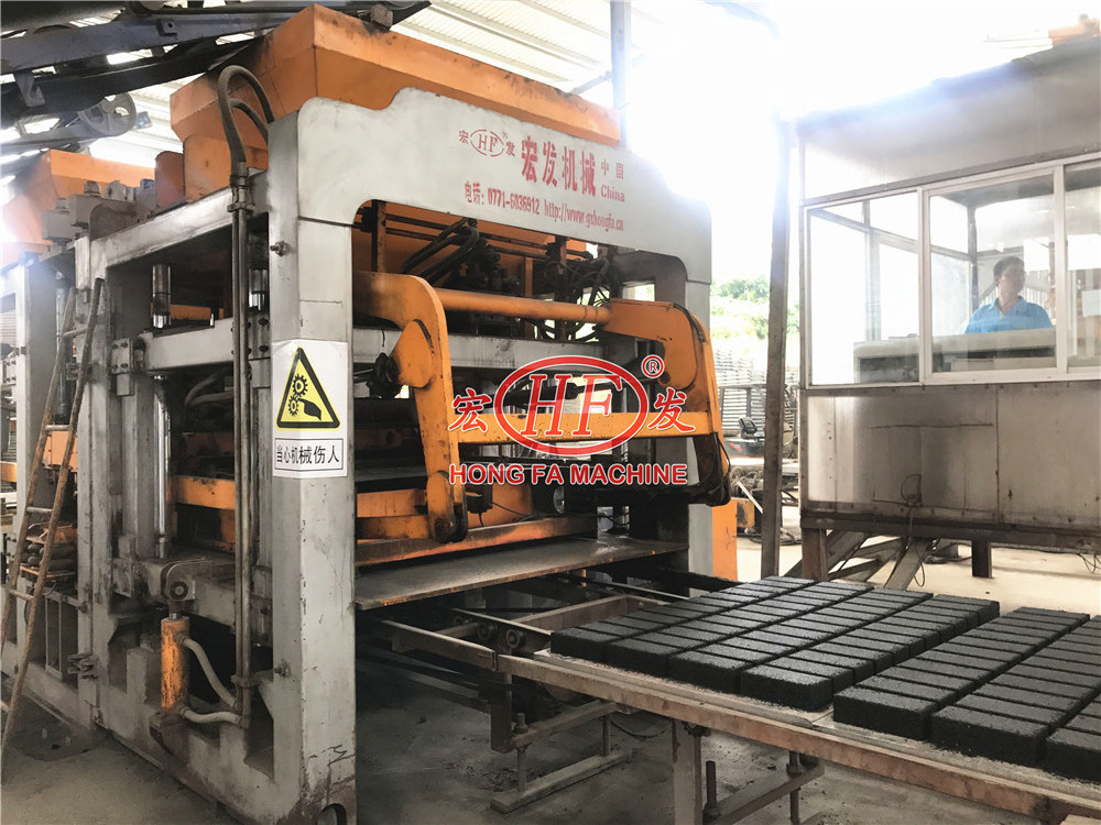 Full Automatic QT12-15 Concrete Fly Ash Hollow Solid Block Make Machine Brick Making Machinery Factory Price