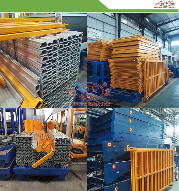 precast concrete wall panels making machine gypsum panel molds hollow core cement wall panels production line for walls