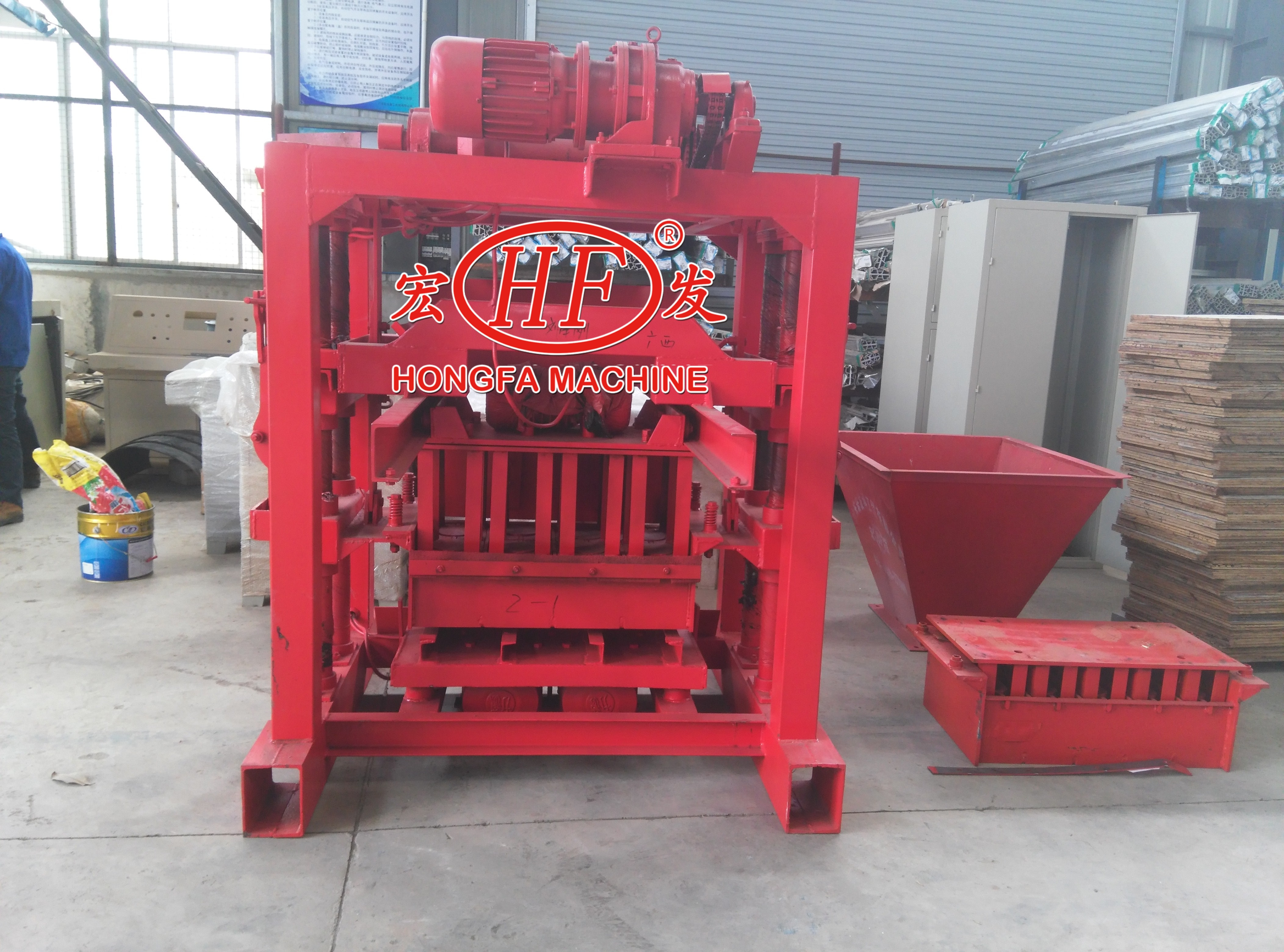 Machine For Making Bricks Hydraulic Pressure Manual Brick Making Machine Qt4-35 Brick Making Machine Prices