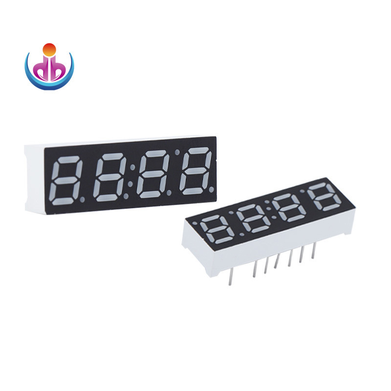 0.56 Inch Four-digit 7 Segment LED Display 4 digit clock LED module Custom led displays screens audio