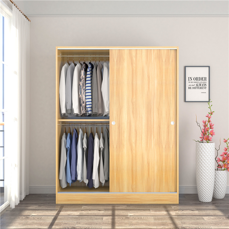 Malaysian modern bedroom furniture sliding cloth wardrobe design wooden almirah designs solid wood door clothes wardrobe cabinet