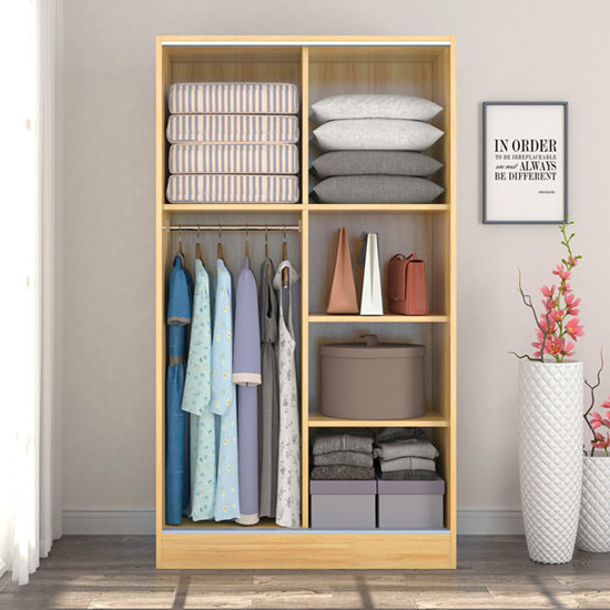 Wardrobes Cabinet Closet Wood Wardrobes Clothes Organizer Kid'S Home Bedroom Furniture