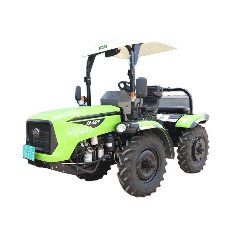 Huili 4 wd 50HP 70HP 4*4 Tracteur agricole Mini Agricultural euro 5tractor agricola wheel crawler farm machines Small Tractors