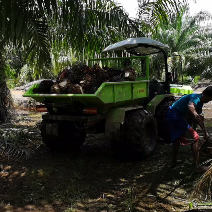 2022 New Hl504-3 50hp 4X4 4wd YUCHAI Truck 40 Ton Garden Farm Tipper Tractor Mini Agricultural Tractor