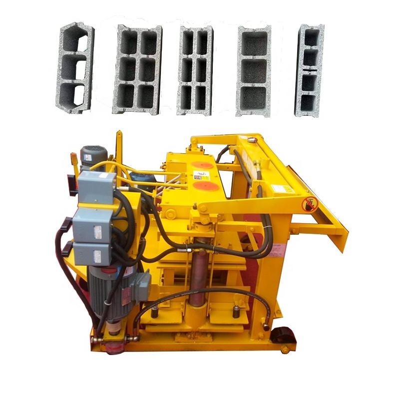 movable concrete block machine portable cement block making machines automatic block machine