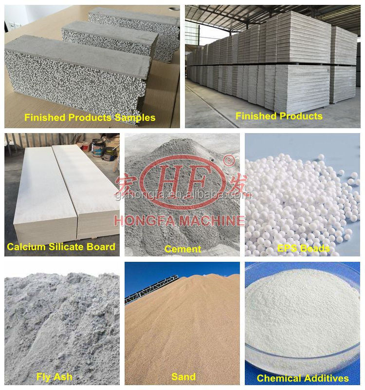 EPS sandwich wall panel lightweight concrete wall panels