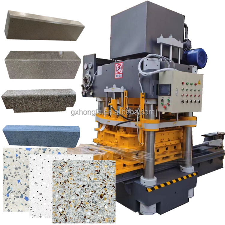 High Quality Ceramic tile Automatic Forming machine Terraces Tile Making Machine Terrazzo Tile making machine