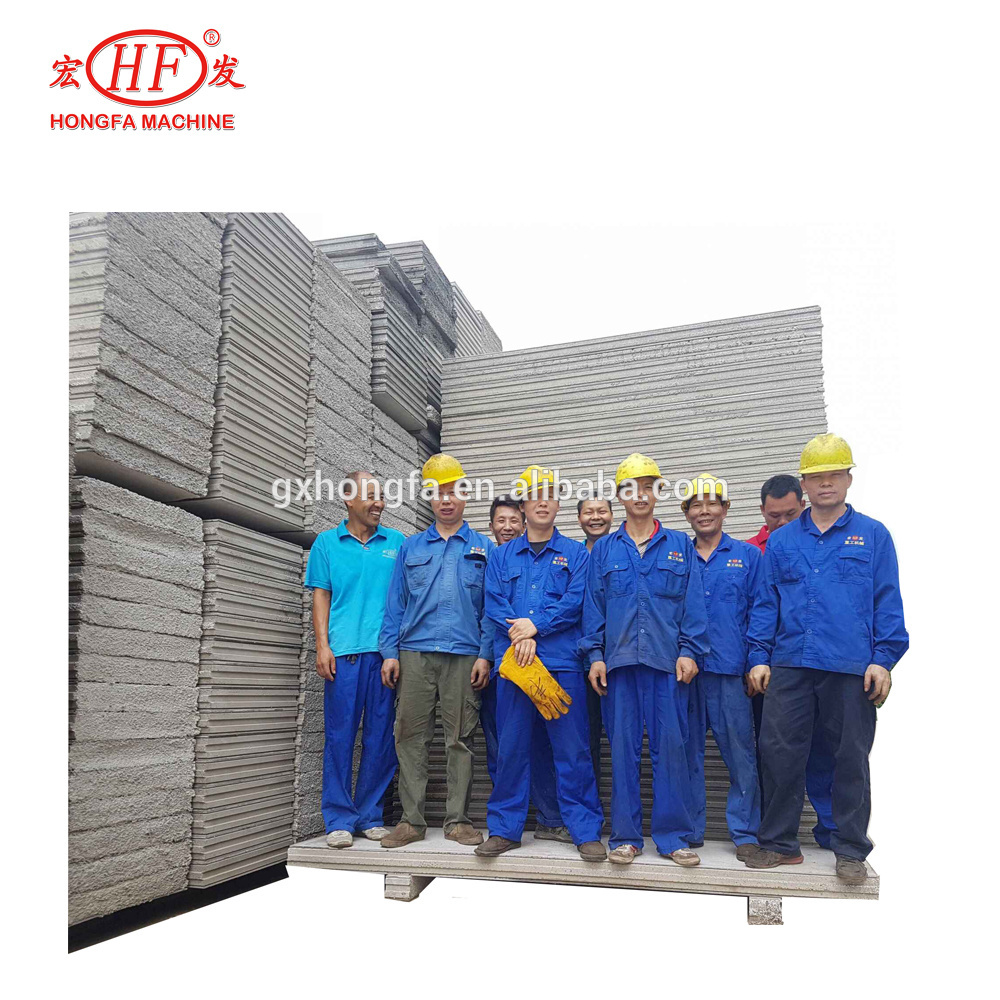 Precast concrete lightweight partition wall /precast wall panel making machine