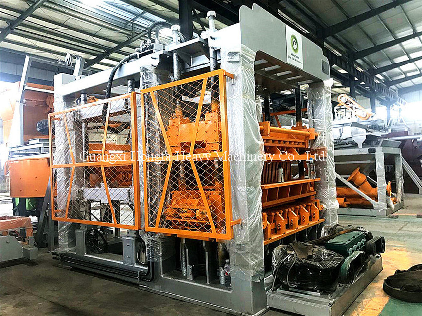 Plastic recycle bricks making Machine QT10-15F paver glass mold block making machine hydraulic interlocking block machine