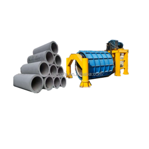 precast concrete reinforced  plain joint tongue & groove socket and spigot joint pipe culvert pipe making machine