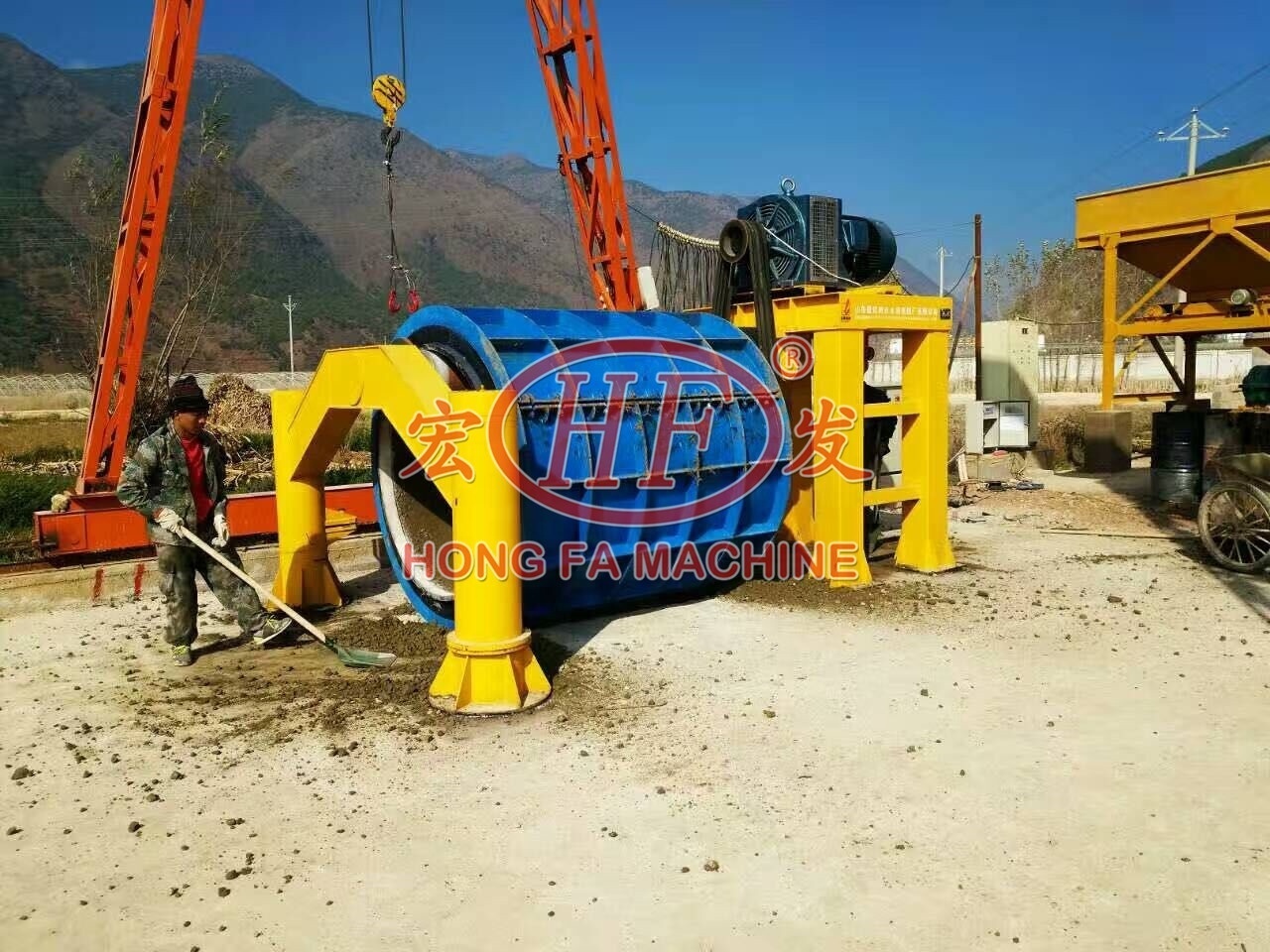 precast concrete reinforced  plain joint tongue & groove socket and spigot joint pipe culvert pipe making machine