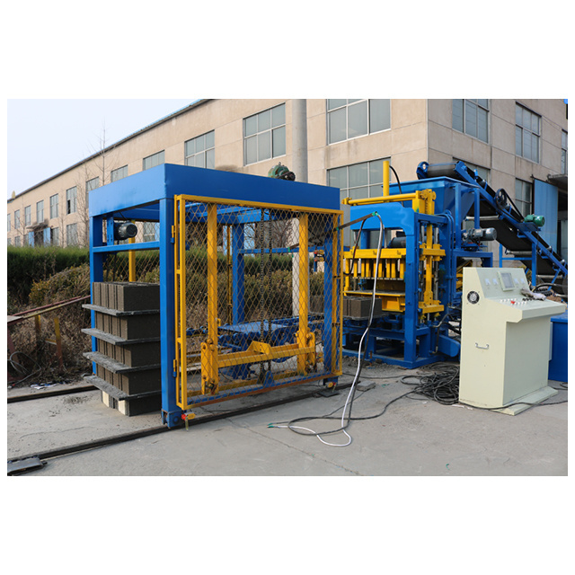 Automatic Concrete Cement Brick Machine Brick Making Machinery Block Making Machines For Small Businesses Brick Stacker