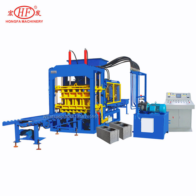 Hydraulic Auto brick machines for production Maquina bloquera de cemento block making machine Africa