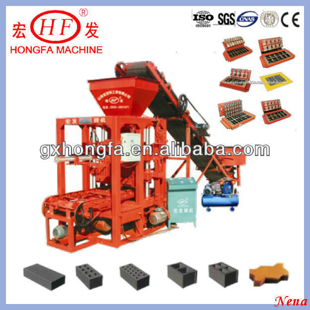 Small concrete bricks blocks making machine brick manufacturing machine making automatic block machine price