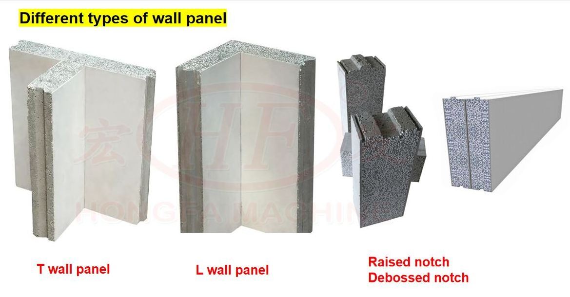 Precast Concrete Eps Wall Panel Making Machine In Saudi Arabia lightweight sandwich Cement Wallboard Molding Machine T beam