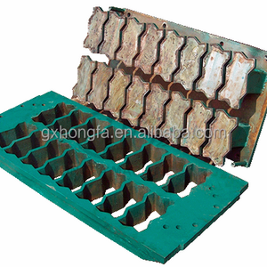 Concrete Paving Interlocking Hollow Brick Concrete Block Molds For Sale concrete hollow block molds with design