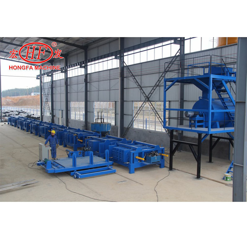 HONGFA Anti Earthquake Equipment Lightweight Precast Concrete Wall Panel Making Hollow Slab Machines For Sale