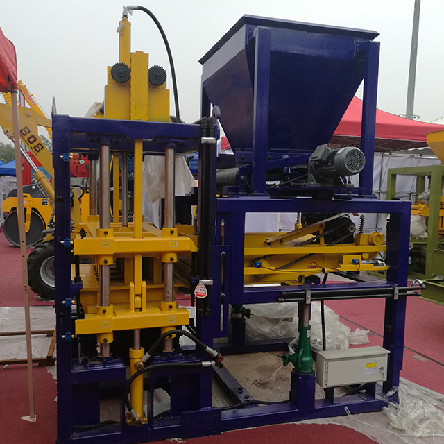 Automatic Concrete Cement Brick Machine Brick Making Machinery Block Making Machines For Small Businesses Brick Stacker