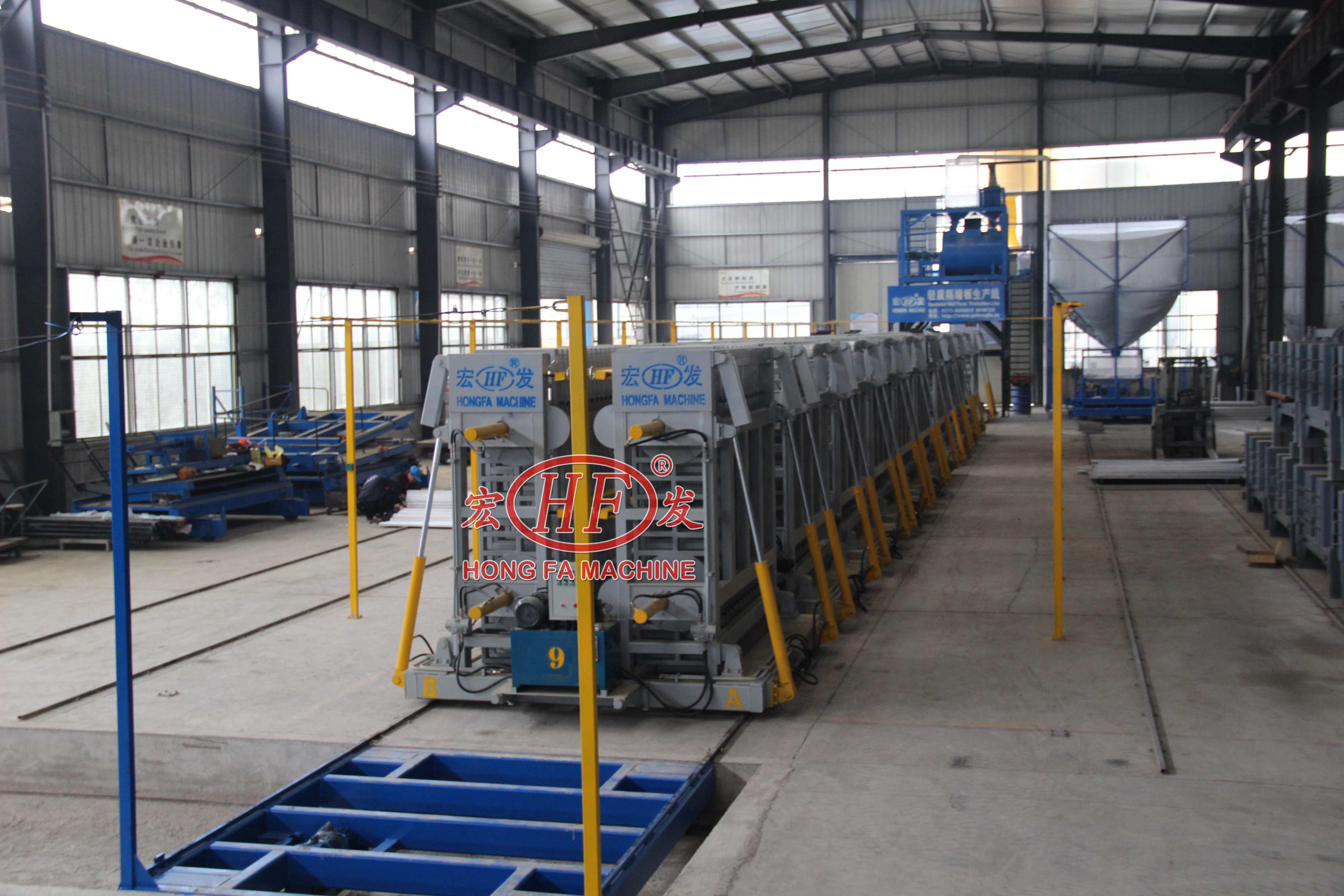 Precast concrete lightweight partition wall /precast wall panel making machine