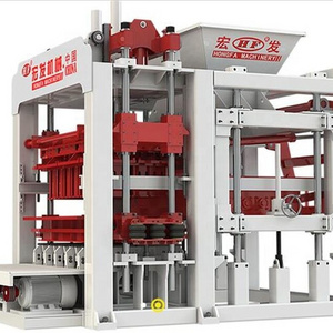 High quality block making machine concrete hollow brick machinery double cylinder compressor for mining block machinery