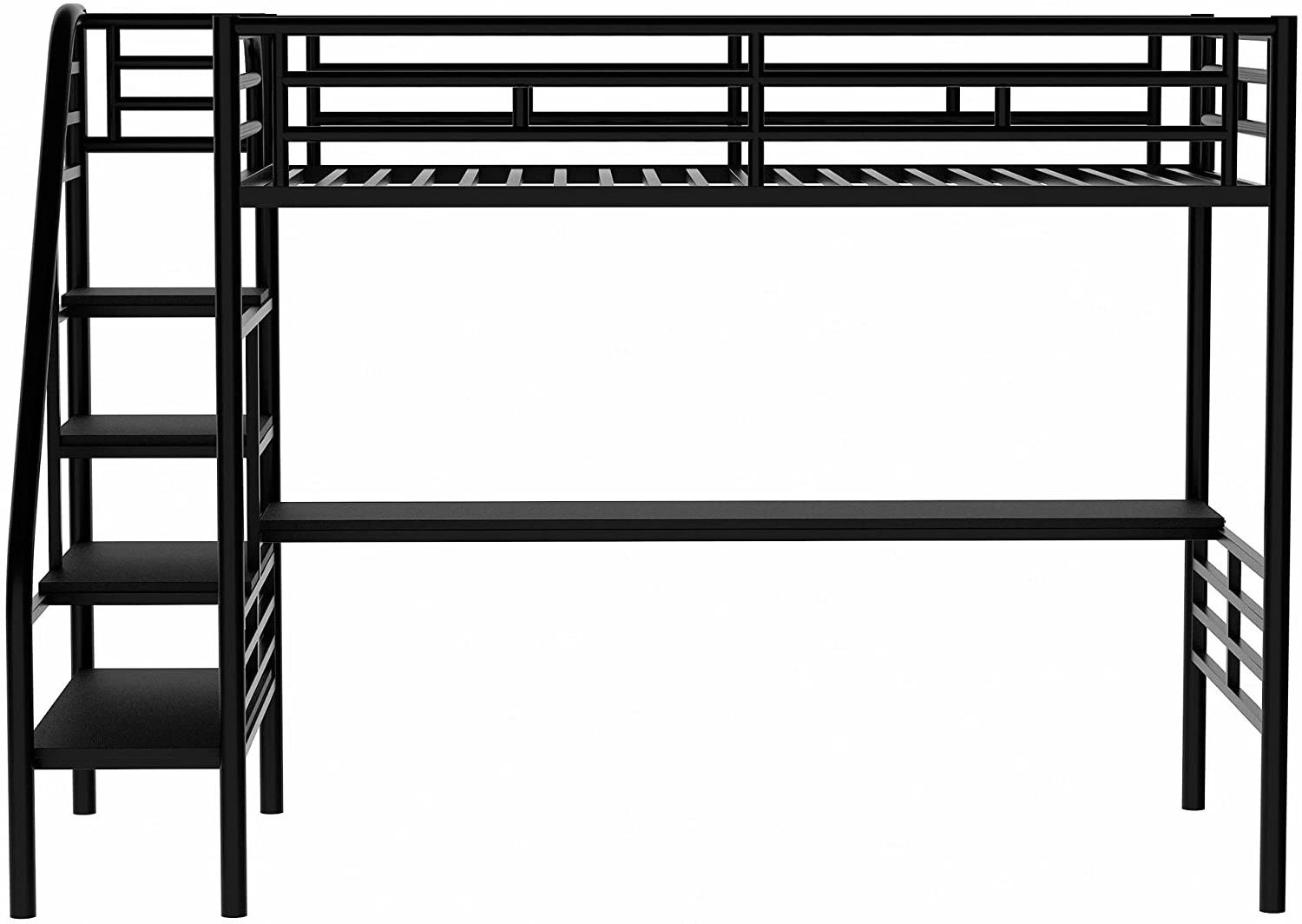 Adults double -layer bed metal climbing bed frame apartment dormitory furniture customization easy to install home furniture