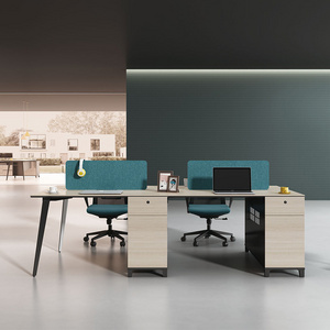 New design modular office furniture more person seat staff office cluster workstation table desktop computer table