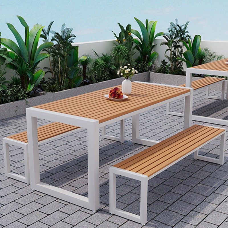 Outdoor furniture set for balcony garden chair waterproof 2024 table and chairs for coffee shop bar furniture