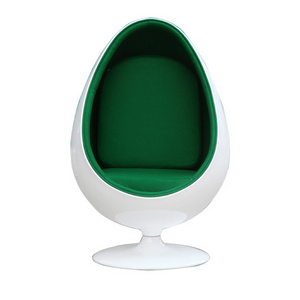 Modern simple eggshell hemispherical round FRP designer lounge chair balcony single lazy sofa lounge chair outdoor/indoor chair