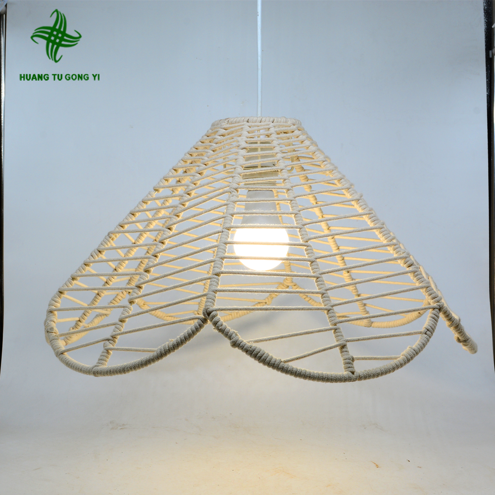 sell like hot cakes home decor handmade rattan lamp bamboo chandelier restaurant ceiling light fixtures Chandelier