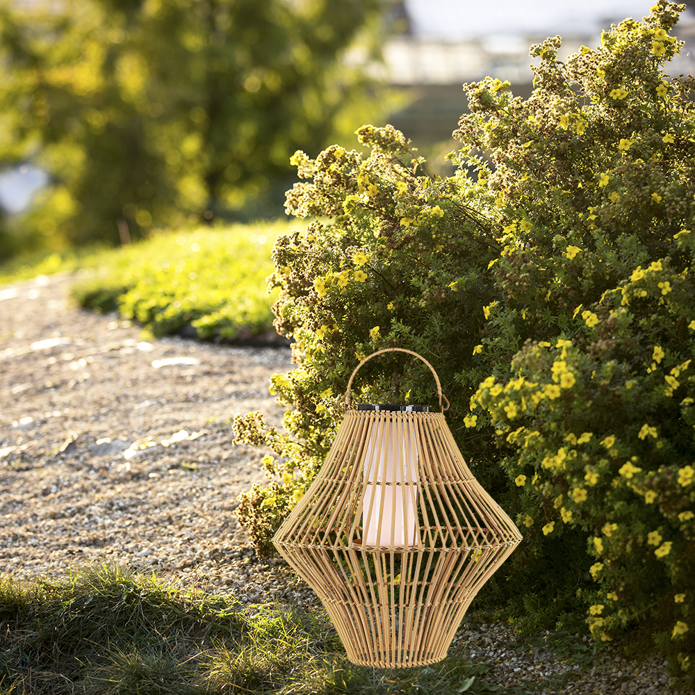 huangtu-trending handmade bamboo rattan lantern home decor custom factory,custom Bamboo Solar Lantern lantern light