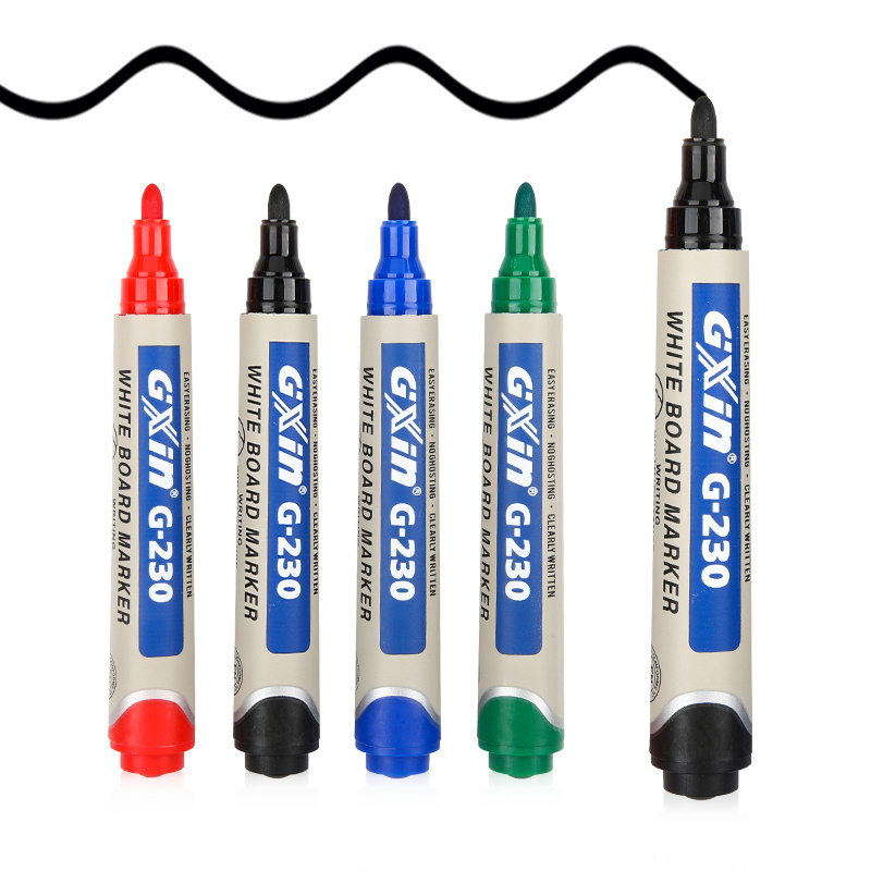 GXIN G-230 High Quality whiteboard marker Long Shelftime white board marker Easily Erasable whiteboard pen for office